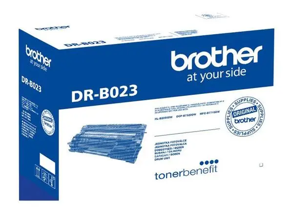## Brother DR-B023 барабанен модул - DRB023: Осигуряващо безупречни разпечатки до 12 000 страници