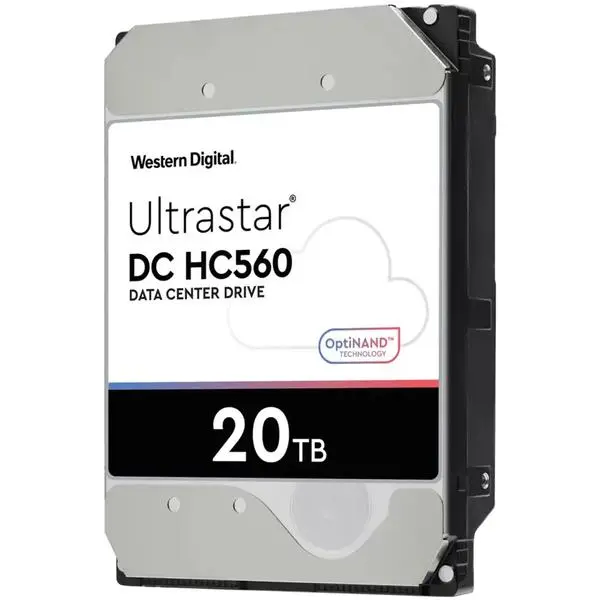 Western Digital Ultrastar DC HC560 3.5" 20.5 TB Serial ATA -  (К)  - 0F38755 (8 дни доставкa)