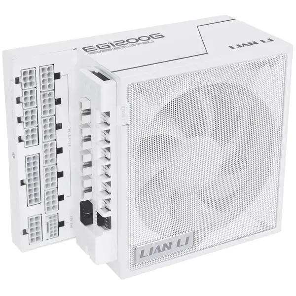 Захранване Lian Li EDGE 1200W 80+ Gold PCIe 5.1, ATX 3.1 - Бяло - G9P.EG1200G.WH00.EU
