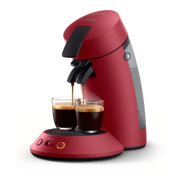 Кафемашина за дози Philips Senseo Original Plus (CSA210/91), 0.7 л. воден резервоар, червена