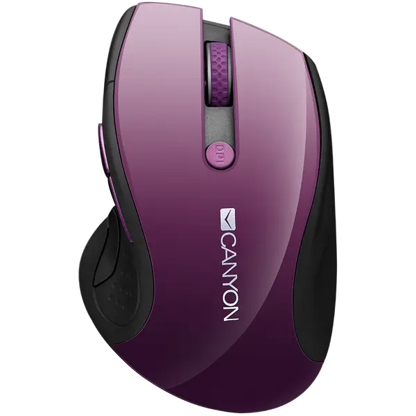 CANYON 2.4Ghz wireless mouse, optical tracking - blue LED, 6 buttons, DPI 1000/1200/1600 - CNS-CMSW01P