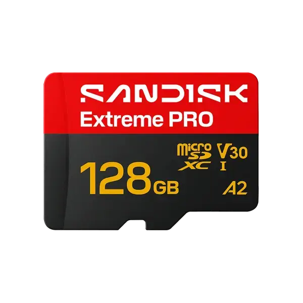 Sandisk карта Extreme Pro uSD microSDXC 128GB,  250MB/s & 120MB/s  U3 V30 UHS-I, SD-SDSQXCJ-128G-GS6MA