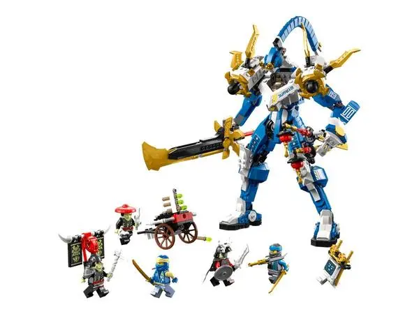 LEGO Ninjago Jay’s Titan-Mech 71785: Епичен комплект за игра за феновете на нинджата