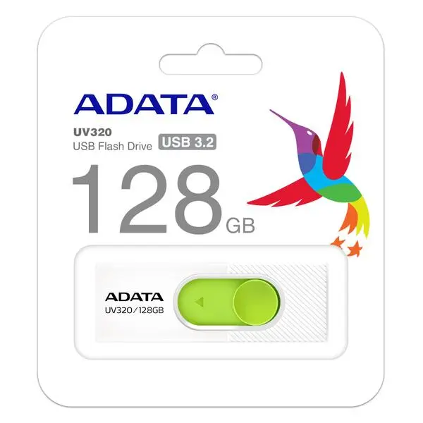 ADATA128GB USB UV320  WHITE