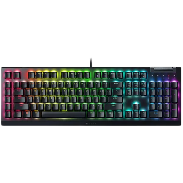 Razer BlackWidow V4 X Mechanical Gaming Keyboard, US Layout, Green Switch, Razer Chroma™ RGB - RZ03-04700100-R3M1