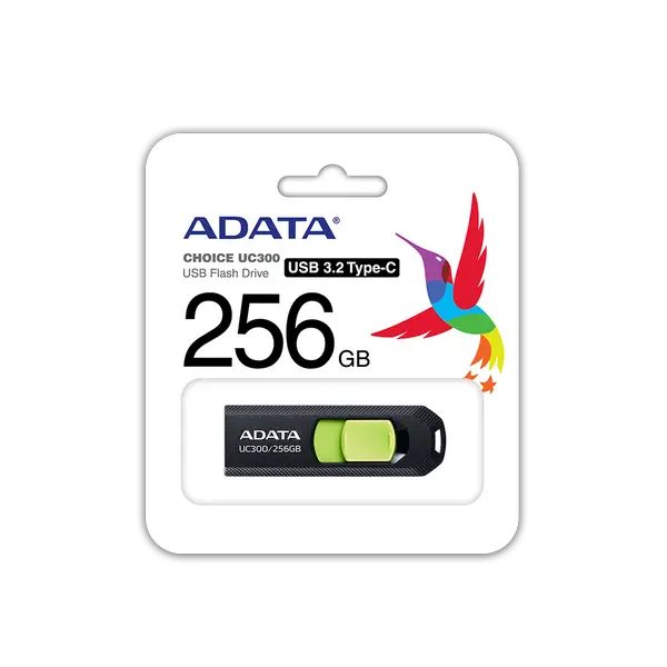 ADATA256GB TYPE-C UC300  BK/GN