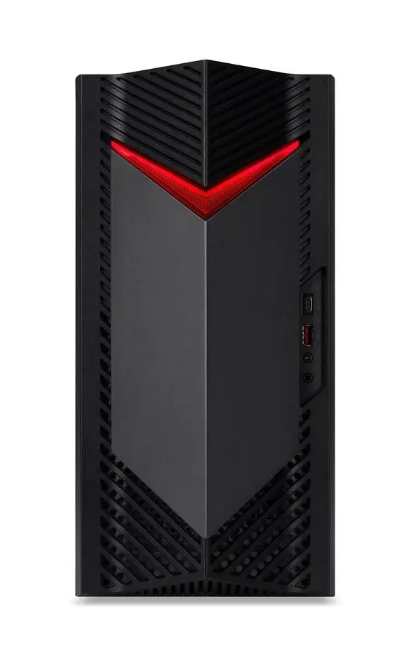 Acer Nitro N50-656, Intel Core i5-14400F 32GB DDR5 5600MHz (2*16GB), 1TB SSD 1*M.2 free, GeForce RTX 5060 8GB GDDR7, No DVD, 3* USB 3.2, Type-C, 4*USB.2.0, Mic.&Audio jacks, RG-45, GLAN, Wi-Fi AX&BT 5.0, 500W, No OS DG.E3UEX.006