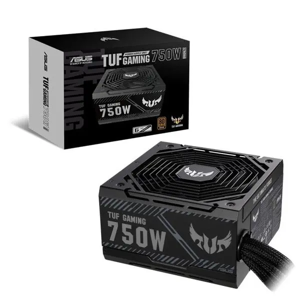 Захранване Asus TUF Gaming, 750W, Active PFC, 80 Plus Bronze, 135mm вентилатор