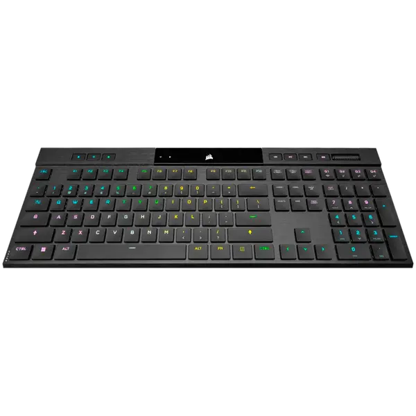 CORSAIR K100 RGB AIR Wireless Ultra-Thin Mechanical, Backlit RGB LED, CHERRY ULP Tactile - CH-913A01U-NA