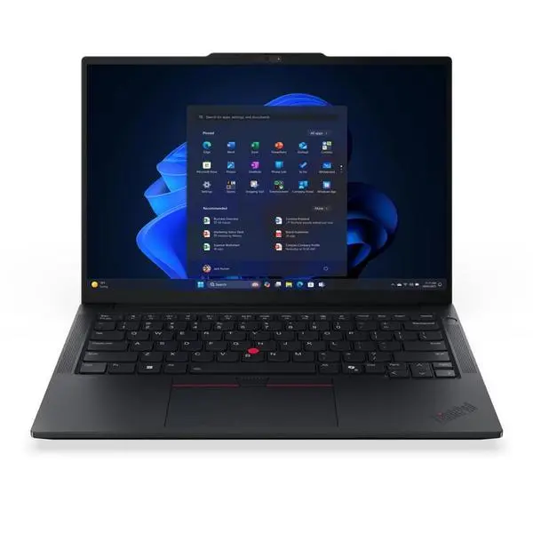 Лаптоп Lenovo ThinkPad E14 Gen 7 (21T0004YBM), шестядрен AMD Ryzen 5 220 3/4.9GHz, 14" (35.56cm) WUXGA IPS Anti-Glare Display (HDMI), 16GB DDR5, 512GB SSD NVMe, 1x USB 4.0 Type-C, Windows 11 Pro