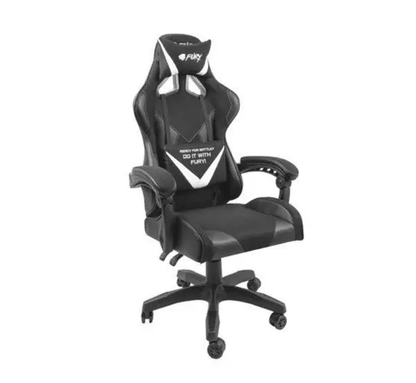 Fury Gaming Chair Avenger L Black-White - NFF-1711