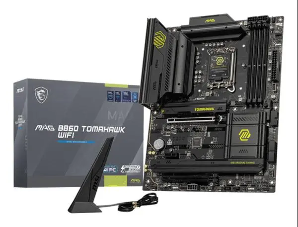 MSI MAG B860 TOMAHAWK WIFI (B860,S1851,ATX,DDR5) -  (A)   - 7E39-001R (8 дни доставкa)