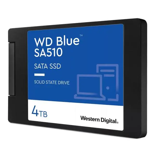 SSD WD Blue 2,5" (6,4cm) 4TB SATA3 SA510 7mm -  (A)   - WDS400T3B0A (8 дни доставкa)