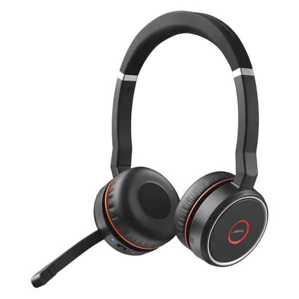 Слушалки Jabra Evolve 75, Стерео, Микрофон, SME, Link 380a, Черен - 100-98510001-99