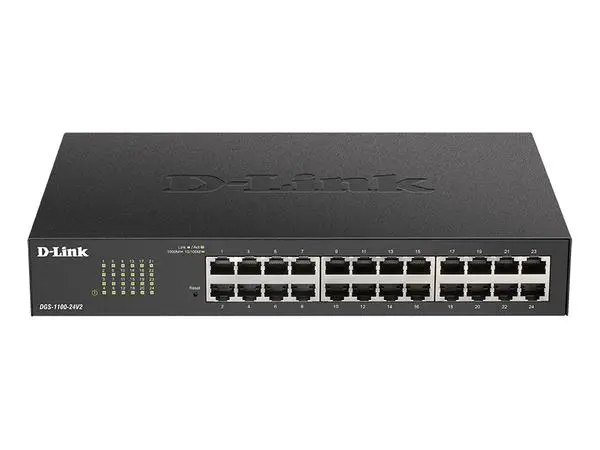 D-Link 24-Port Gigabit Smart Managed Switch - DGS-1100-24V2