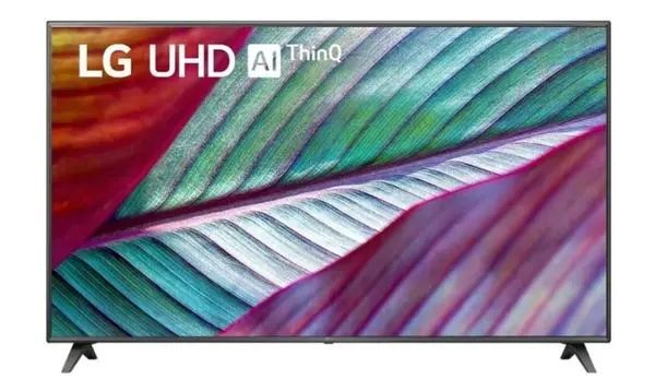 LG  43" 4K UltraHD TV 3840 x 2160, DVB-T2/C/S2, Smart TV LG ThinQ, 4K Upscaling, HDR10 Pro, HGiG, HLG - 43UR78GC0LK