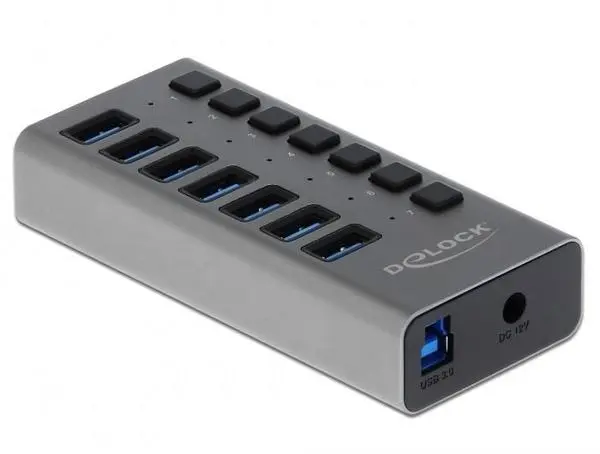 USB-А хъб, 7 порта, DELOCK-63669 - DELOCK-63669