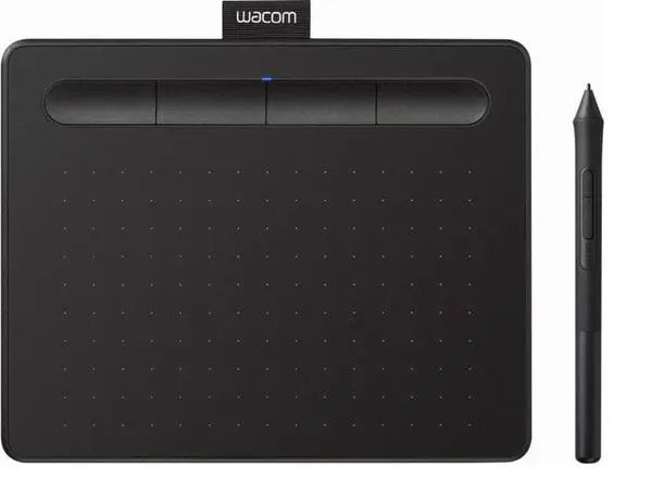 Графичен таблет Wacom Intuos S, Черен - WACOM-TAB-4100-N-T