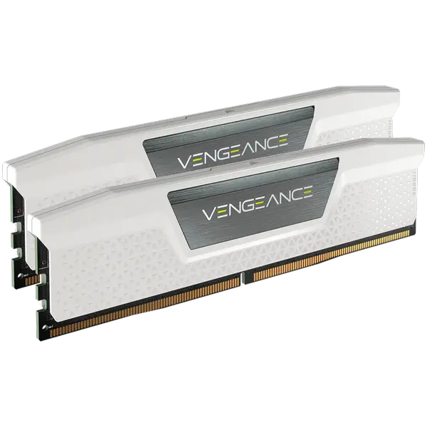 Corsair DDR5, 5600MT/s 32GB 2x16GB DIMM, Unbuffered, 36-36-36-76, Std PMIC, XMP 3.0, VENGEANCE DDR5 White Heatspreader, Black PCB, 1.25V, EAN:0840006659334 - CMK32GX5M2B5600C36W