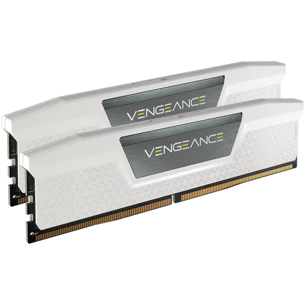 Corsair DDR5, 5600MT/s 32GB 2x16GB DIMM, Unbuffered, 36-36-36-76, Std PMIC, XMP 3.0, VENGEANCE DDR5 White Heatspreader, Black PCB, 1.25V - CMK32GX5M2B5600C36W