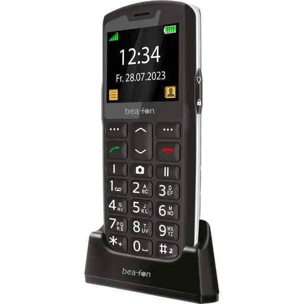 bea-fon Silver Line SL260 Feature Phone Dual-Sim black silver -  (К)  - SL260_EU001BS (8 дни доставкa)