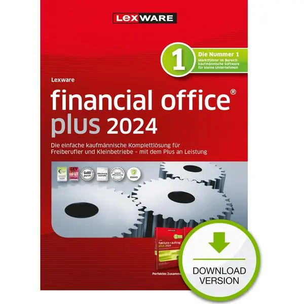 Lexware Financial Office Plus 2024 - 1 Device, 1 Year - ESD-Download ESD -  (К)  - 08858-2043 (8 дни доставкa)