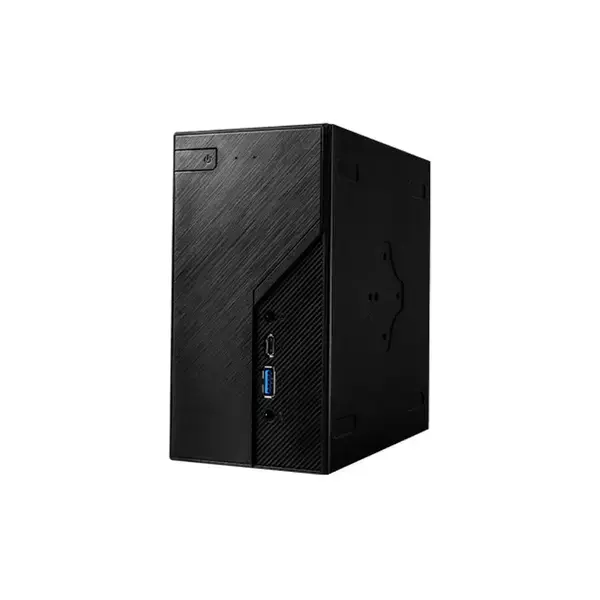 Мини компютър Barebone ASRock DeskMini X600, поддържа AMD AM5 Socket Ryzen, 2x SO-DIMM DDR5, 2x M.2 NVMe SSD slots, 1x USB 3.2 Gen 1 Type-C