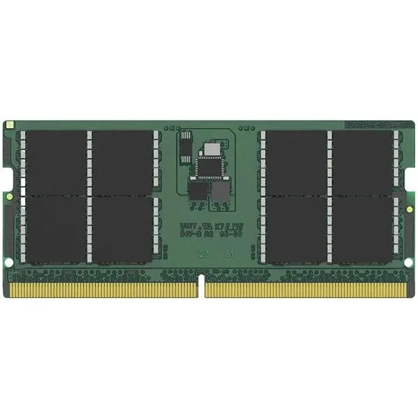 Kingston 32GB 4800MT/s DDR5 Non-ECC CL40 SODIMM 2Rx8, EAN: 740617327137 - KVR48S40BD8-32