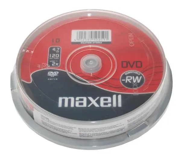 Maxell DVD-RW 4.7GB/120min 6x
