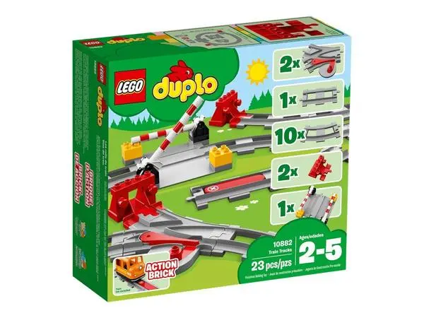 ## Железопътни релси LEGO DUPLO 10882: Безкрайни възможности за забавление и творчество в света на LEGO!