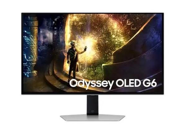 Samsung 27DG610 27" Odyssey G6 Smart, OLED, 240 Hz, 1 ms GTG, 2560x1440, DP 1.4, 2xHDMI 2.1, 2xUSB, Wi-Fi - LS27DG610SUXEN