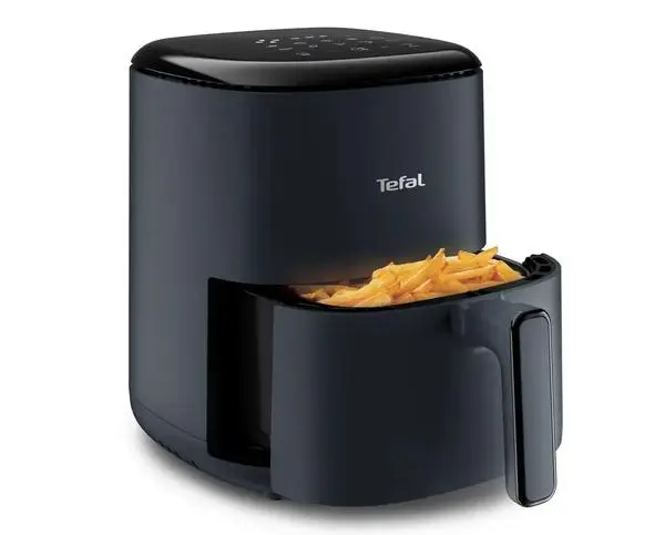 Tefal EY145B10 Easy Fry Compact 3L, (1Kg, 4 Portions), Java Pepper, 1300W, Automatic Prog (8), Temp Seting, Timer, Auto-Off - EY145B10