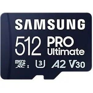 CARD 512GB Samsung PRO Ultimate microSDXC 200MB/s +USB-Kartenleser -  (К)  - MB-MY512SB/WW (8 дни доставкa)