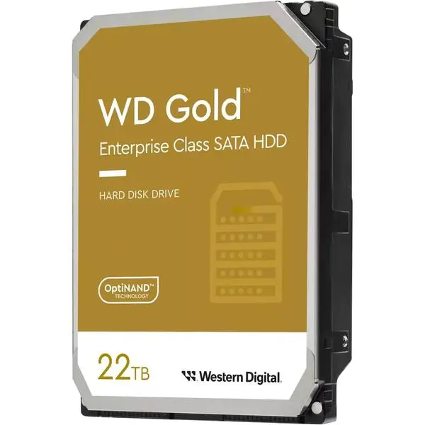 Western Digital Gold 3.5" 22 TB Serial ATA III -  (К)  - WD221KRYZ (8 дни доставкa)