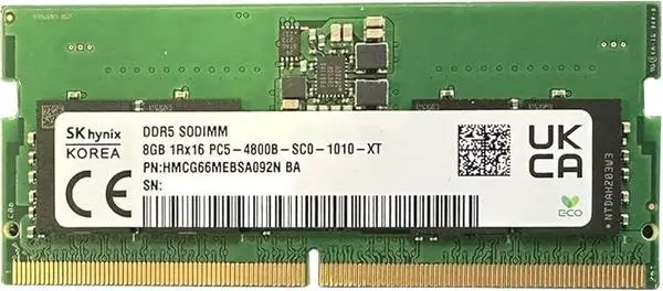Hynyx DDR5 4800MHz 8GB SODIMM HMCG66MEBSA095N BA 233 OEM BULK