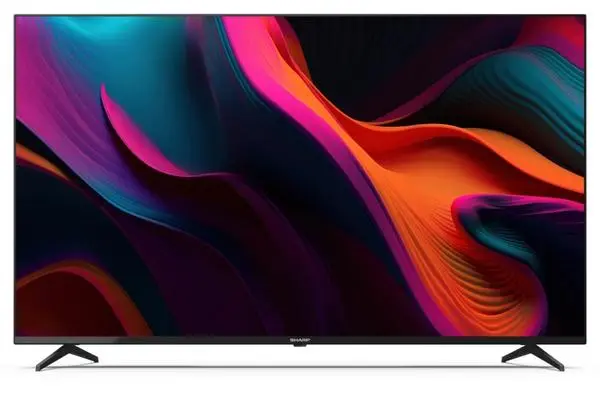 Sharp  50" LED  Google TV, 4K Ultra HD 3840x2160 Frameless, AQUOS, 1 000 000:1, DVB-T/T2/C/S/S2, Active Motion 1000 - 50GL4260E