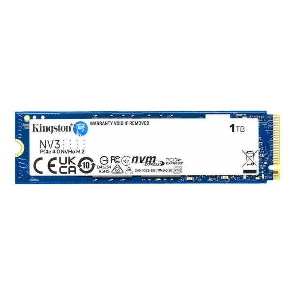 SSD KINGSTON NV3 M.2-2280 PCIe 4.0 NVMe 1000GB - SNV3S/1000G