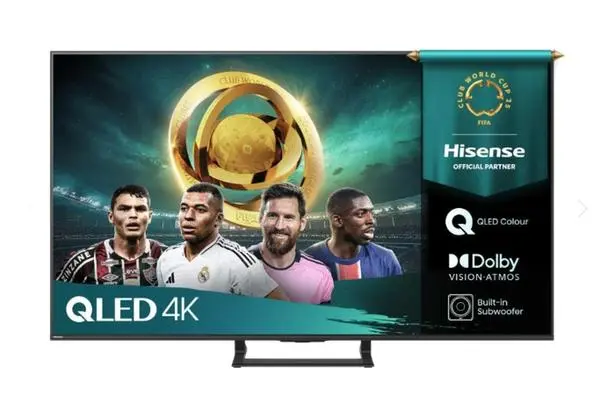 Hisense 55"A7Q, 4K Ultra HD 3840x2160, Quantum Dot, Light Sensor,HDR 10+, HLG, Dolby Vision, Dolby Atmos - 55A7Q