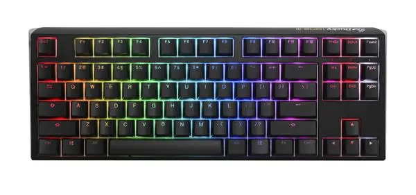 Геймърскa механична клавиатура Ducky One 3 Classic TKL Hotswap Cherry MX Black, RGB, PBT Keycaps - DUCKY-KEY-87-AUSPDCLAWSC1