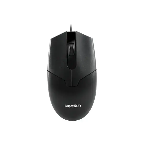 Meetion Mouse M360 Black, 2+1 Buttons, USB Wired Mouse