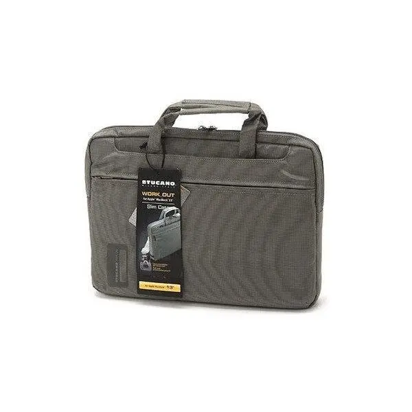 TUCANO Чанта за 15.4" MacBook Pro, Workout, сив - WO-MB154-G