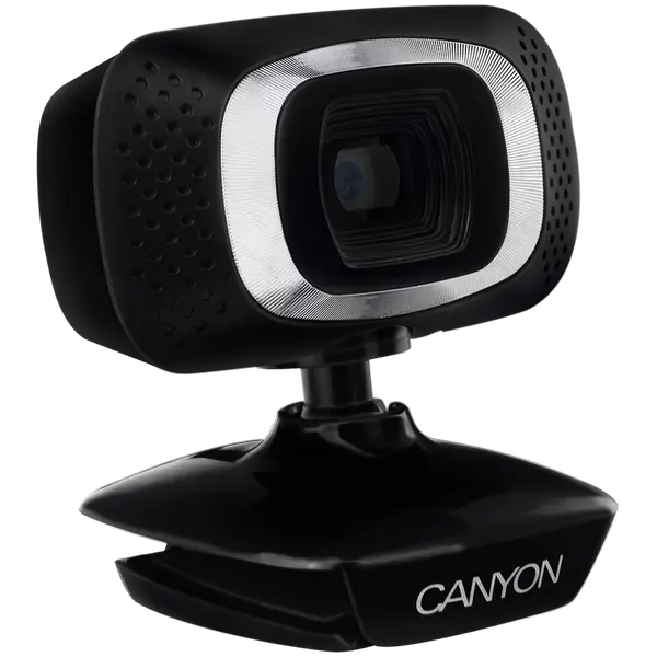 CANYON C3, 720P HD webcam with USB2.0. connector, 360° rotary view scope, 1.0Mega pixels - CNE-CWC3N