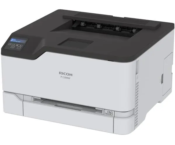 Лазерен принтер RICOH P C200W, Цветен, USB 2.0, LAN, WiFi, A4, 24 ppm - RICOH-LJ-PC200W