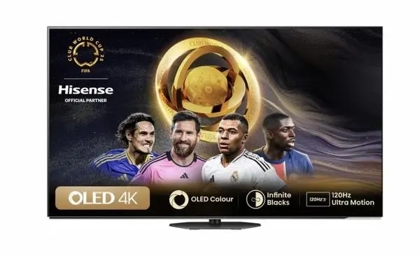 Hisense 55`` A85N, 4K UHD OLED Smart TV, 120Hz, HDMI 2.1, Game Mode Pro, AMD FreeSync Premium, Dolby Vision IQ & Atmos - 55A85N