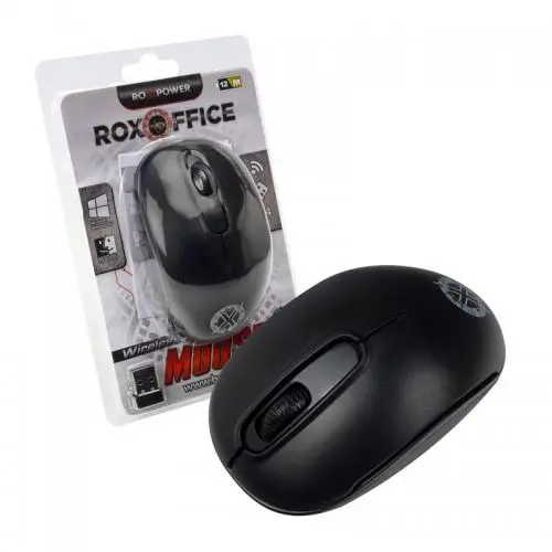 RoxPower LK-151 Wireless Mouse Black