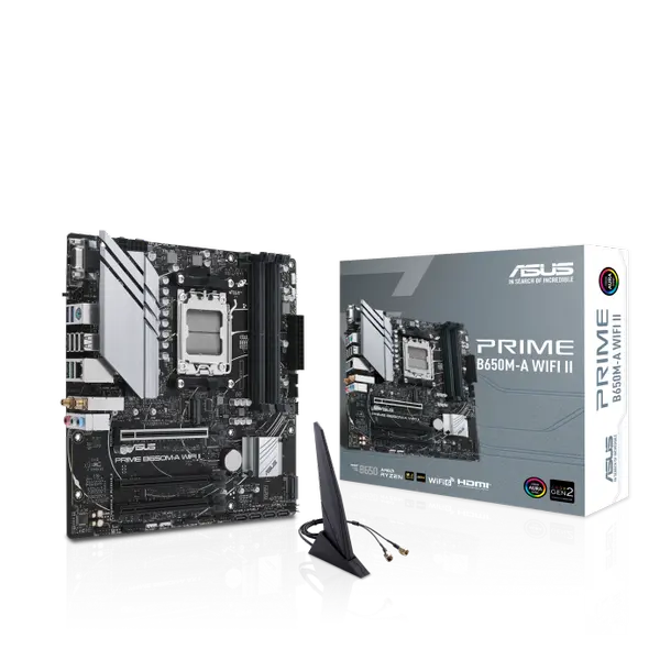 Дънна платка ASUS PRIME B650M-A WIFI II - 69195