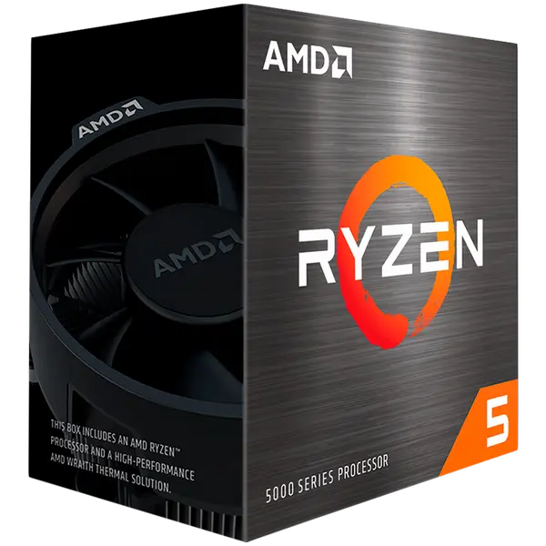 AMD CPU Desktop Ryzen 5 6C/12T 5600GT (3.6/4.6GHz Boost,19MB,65W,AM4) Box - 100-100001488BOX