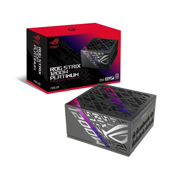 Захранване Asus ROG Strix (Разопакован продукт), 1200W, Active PFC, 80 Plus Platinum