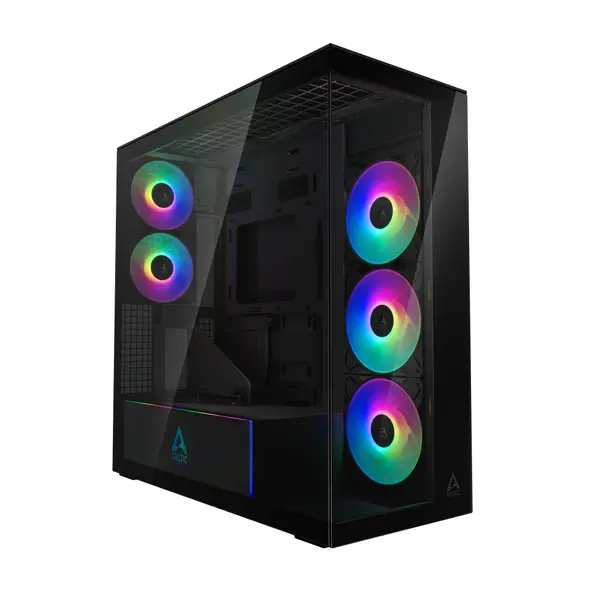 Кутия за компютър Arctic Xtender VG Mirror - Black Mid-Tower - ARCTIC-CASE-ACPCC00019A