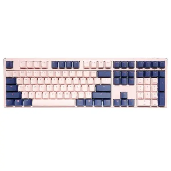 Геймърска механична клавиатура Ducky One 3 Fuji Full-Size, Cherry MX Silent Red - DUCKY-KEY-08-SUSPDFUPBBC1: Насладете се на безшумен и приятен гейминг